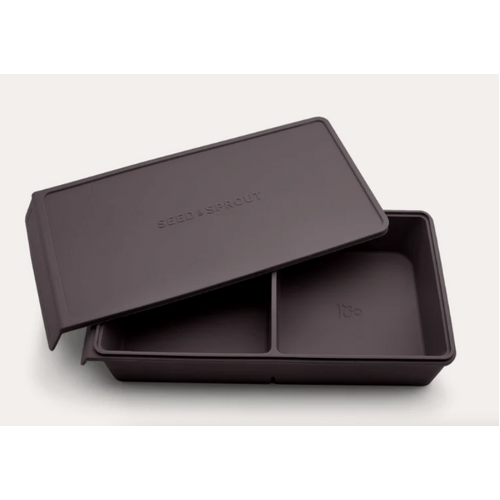 2 Portion Silicone Freezer Tray - Macadamia