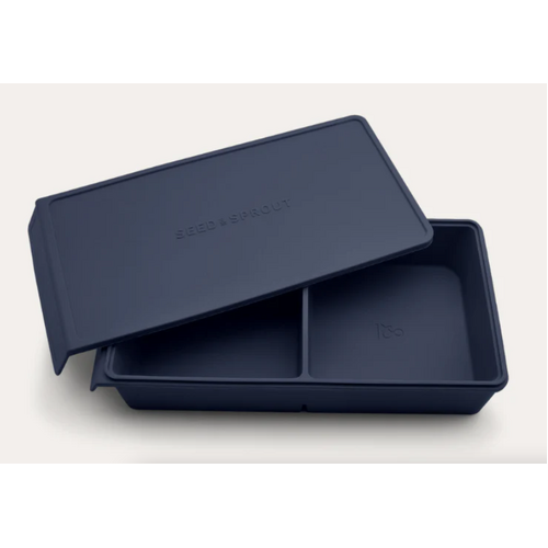 2 Portion Silicone Freezer Tray - Blueberry