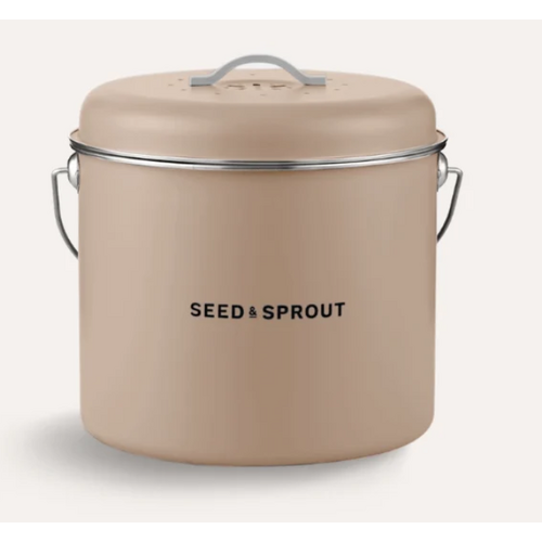 Compost Bin - Almond