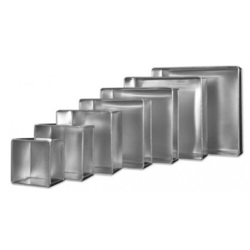 Square Tinplate Cake Tin 225x75mm