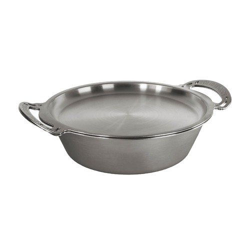 Noni Ferritic S/S 6L Rondeau W/Skillet Lid 33cm